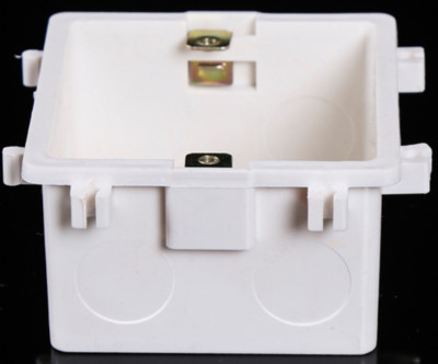 Esooli Hot Sale 86*86MM kazeta Univerzalna bijela zidna kutija za stražnju kutiju EU/UK utičnica i zidni prekidač na dodir popularan u RU