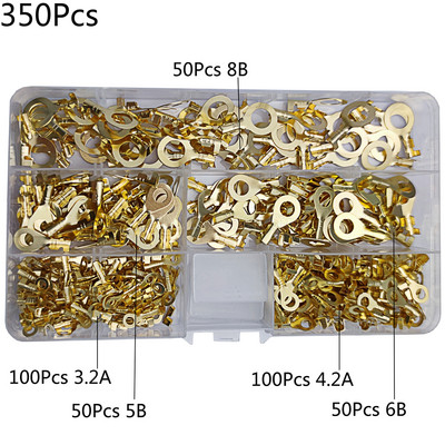 DJ431-6B/3.2A/4.2A/5B/8B/10B/12C apaļš spaiļu bloks O veida izciļņi spailes auksti spiests savienotājs vara cilnes vadu deguns