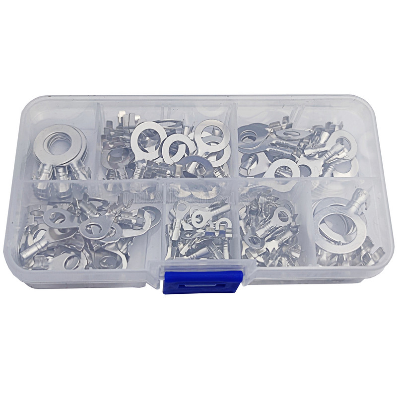 DJ431-6B/3.2A/4.2A/5B/8B/10B/12C apaļš spaiļu bloks O veida izciļņi spailes auksti spiests savienotājs vara cilnes vadu deguns