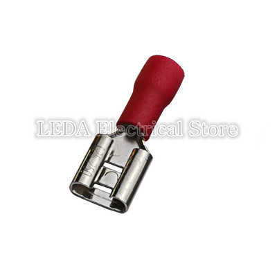 20 gab Sievišķais+Vīrietis FDD MDD Sievišķais izolēts elektriskais presēšanas spailis 1,5-2,5 mm2 kabeļa vadu savienotājam