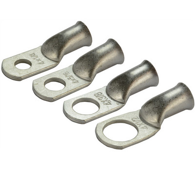 10PCS 0-8AWG tukša vara gredzena saspiešanas spailes uzgaļi Akumulatora kabelis Elektrisko vadu savienojuma savienotāju komplektu komplekts