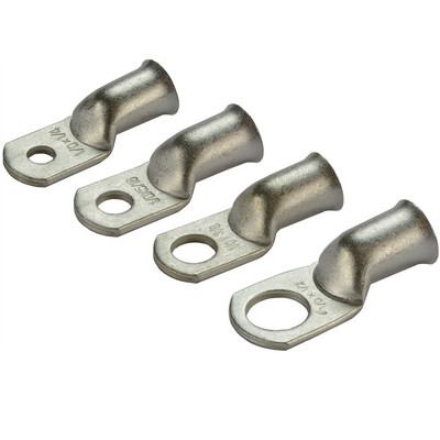 10PCS 0-8AWG tukša vara gredzena saspiešanas spailes uzgaļi Akumulatora kabelis Elektrisko vadu savienojuma savienotāju komplektu komplekts