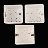 Mājas aprīkojums Profesionāls gaismas pieskāriena liesmu slāpējošs slēdža kasete, slēpta apakšējā savienojuma sienas montāžas kaste