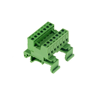 1 set 2EDG-UKR-5,08 mm Tip tračnice Nelemljeni žičani terminalni konektor Montaža u redu čeonog spoja 35 mm terminalni blok tračnice 2P 4P 10