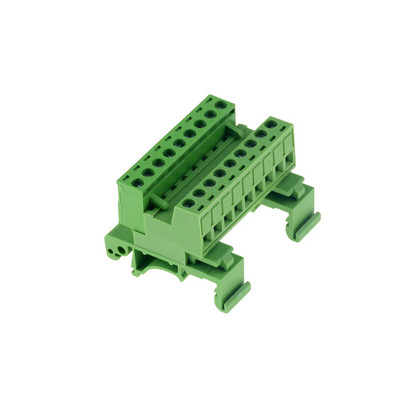 1 set 2EDG-UKR-5,08 mm Tip tračnice Nelemljeni žičani terminalni konektor Montaža u redu čeonog spoja 35 mm terminalni blok tračnice 2P 4P 10