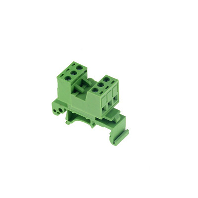 1 set 2EDG-UKR-5,08 mm Tip tračnice Nelemljeni žičani terminalni konektor Montaža u redu čeonog spoja 35 mm terminalni blok tračnice 2P 4P 10