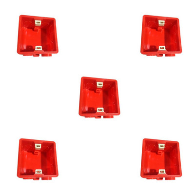 1/2/3/5 Stražnja kutija za ožičenje Izrada Kompaktna veličina Organizator kabela Utičnica Kutija Praktična posuda za žice Otpornost na trošenje