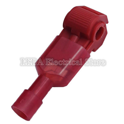 25SETS(50GAB) MDFN+T1 T2 T3 Scotch Lock ātrā savienojuma vadu savienotāji spailes, presēšana elektriskā automašīna 22-18AWG 300V 10A vads