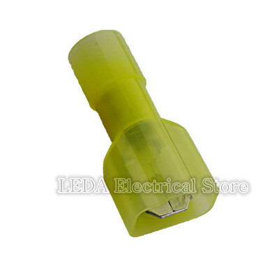 25SETS(50GAB) MDFN+T1 T2 T3 Scotch Lock ātrā savienojuma vadu savienotāji spailes, presēšana elektriskā automašīna 22-18AWG 300V 10A vads