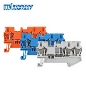 10kom ST2.5-TW opružni kavezni priključak 3-provodnika ST 2.5TW TWIN utikač Žica Električni konektor ST 2.5-TW DIN letvica Terminalni blok