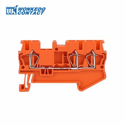 10kom ST2.5-TW opružni kavezni priključak 3-provodnika ST 2.5TW TWIN utikač Žica Električni konektor ST 2.5-TW DIN letvica Terminalni blok