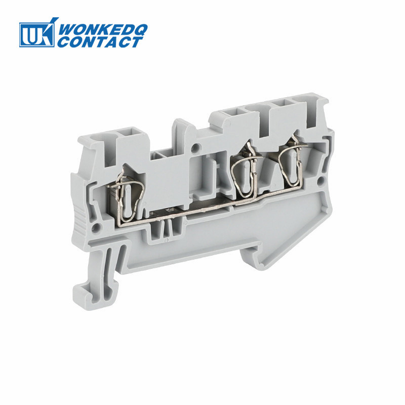 10kom ST2.5-TW opružni kavezni priključak 3-provodnika ST 2.5TW TWIN utikač Žica Električni konektor ST 2.5-TW DIN letvica Terminalni blok