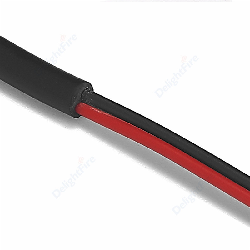 Utikač za istosmjernu struju Kabel za razdjelnik struje 12V utičnica Adapterska utičnica 5,5 mm 2,1 mm ženski muški konektori za CCTV kamere LED svjetlo