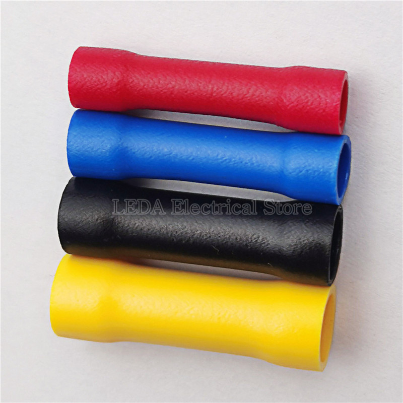 50kom BV1.25 BV2 BV3.5 BV5.5 izolirani stezaljke za stezanje električnih žica kabela za stezanje stezaljki Set asortimana