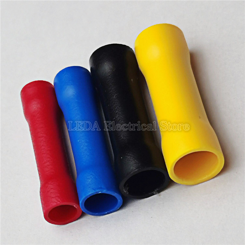 50kom BV1.25 BV2 BV3.5 BV5.5 izolirani stezaljke za stezanje električnih žica kabela za stezanje stezaljki Set asortimana