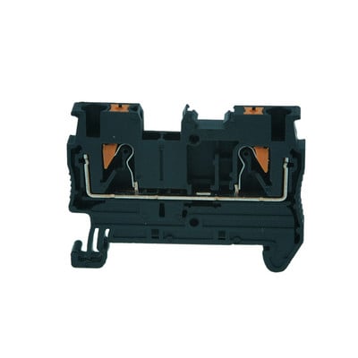 100 gab. Din sliedes spaiļu bloks, 7 krāsas PT-2.5 atsperes elektriskā iespiežamā spailes sloksnes bloka savienotājs PT2.5 vadu vads