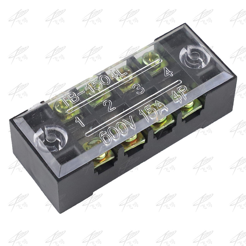 1Pcs dvostruka vijčana terminalna letva 600V 15A TB-1503 / TB-1504 / TB1506 / TB-1508/TB1505/TB1510/TB1512/TB1515 opcija