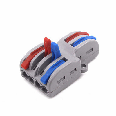 Žičani konektor Mini brzo univerzalno ožičenje Konektor električnog kabela LED svjetiljka Push In Terminal Block 222 SPL-62 SPL-42 Splic