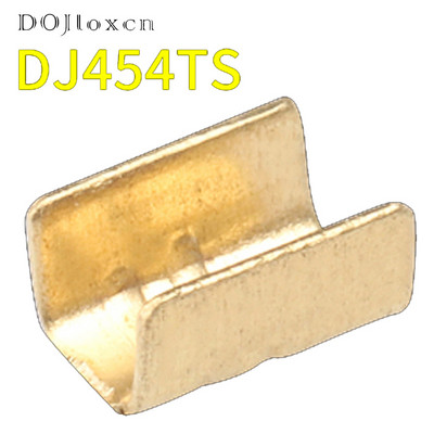 50/100/200/500/Pcs Lot U-oblika stezaljke H62 Mjedena žica Kopča Poli žica Nose Wire Connector 454TABC 0.2-10mm2