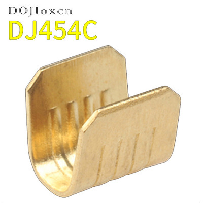 50/100/200/500/Pcs Lot U-oblika stezaljke H62 Mjedena žica Kopča Poli žica Nose Wire Connector 454TABC 0.2-10mm2