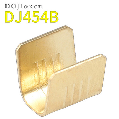 50/100/200/500/Pcs Lot U-oblika stezaljke H62 Mjedena žica Kopča Poli žica Nose Wire Connector 454TABC 0.2-10mm2