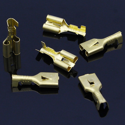 6,3 mm ženski priključci za stezanje, lopatasti priključak za automobile