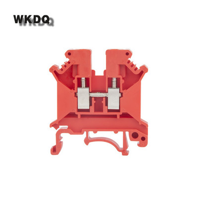 10Pcs UK5N UK5 Višebojni vijak Prolazni univerzalni utikač Vodič Žica Električni konektor DIN letvica Terminalni blok UK 5N