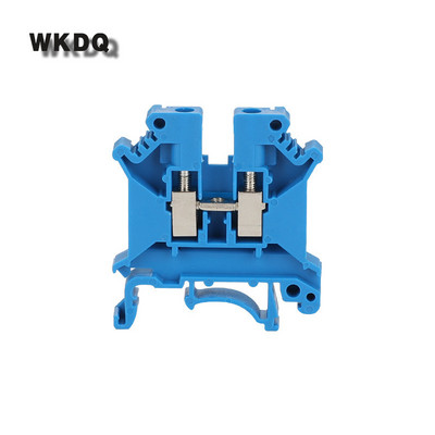 10Pcs UK5N UK5 Višebojni vijak Prolazni univerzalni utikač Vodič Žica Električni konektor DIN letvica Terminalni blok UK 5N