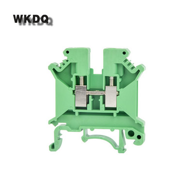 10Pcs UK5N UK5 Višebojni vijak Prolazni univerzalni utikač Vodič Žica Električni konektor DIN letvica Terminalni blok UK 5N