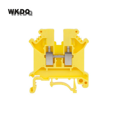 10Pcs UK5N UK5 Višebojni vijak Prolazni univerzalni utikač Vodič Žica Električni konektor DIN letvica Terminalni blok UK 5N