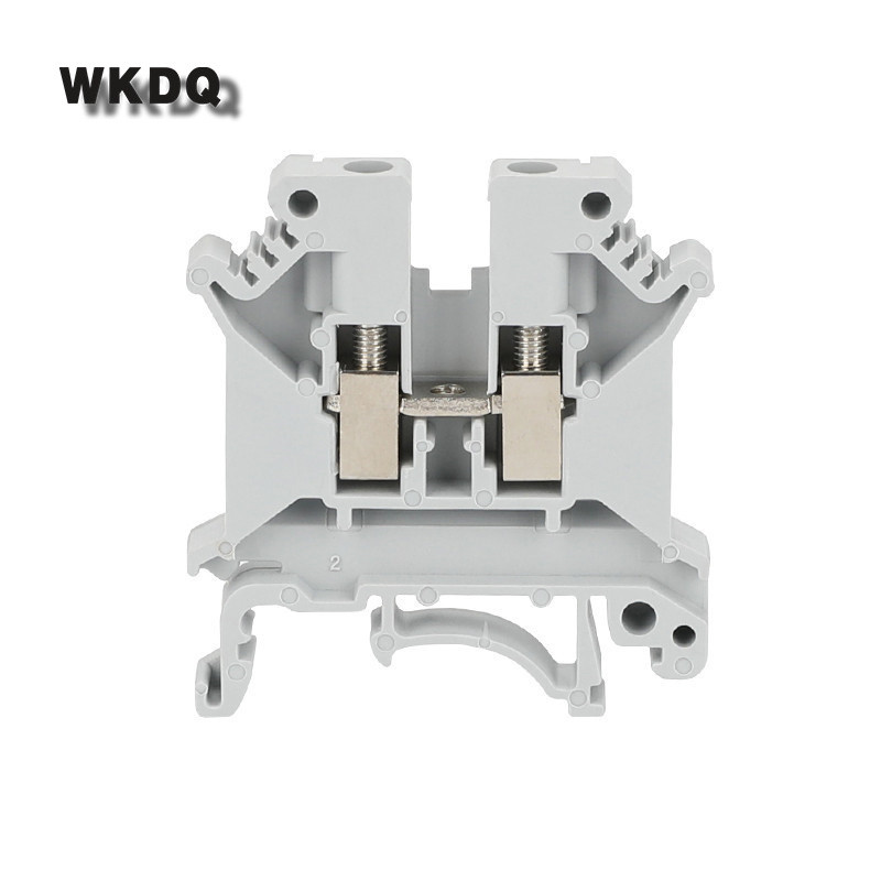 10Pcs UK5N UK5 Višebojni vijak Prolazni univerzalni utikač Vodič Žica Električni konektor DIN letvica Terminalni blok UK 5N