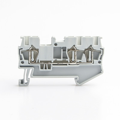 10 kom. Din rail terminalni blok ST-2.5-TWIN konektor Električno ožičenje Povratni potezni tip 3 vodiča Terminalni blok Žičani vodič