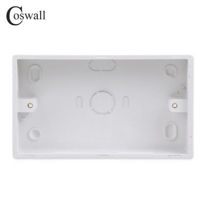 COSWALL 146/172/258/344mm Εξωτερικό κουτί τοποθέτησης για διακόπτη και πρίζα τύπου 86 Εφαρμογή για οποιαδήποτε θέση έξω από την επιφάνεια τοίχου