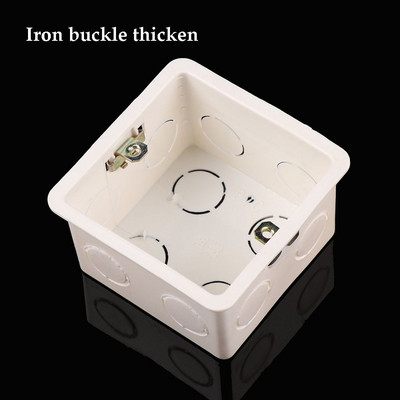 Visokokvalitetna lagana PVC plastična profesionalna kazeta s prekidačima sa skrivenim donjim dijelom zidne kutije za ugradnju