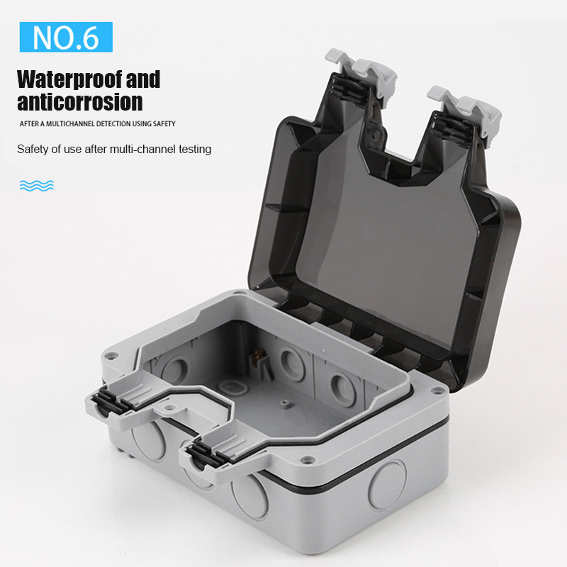 Kućište zidne sklopke Vodootporno IP66 protiv prašine Izdržljivo Jednostavna instalacija Vodootporno IP66 protiv prašine Jednostavna instalacija