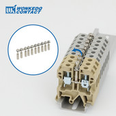 1Pc SAK6Q10 vadu džemperi SAK6EN WTL6/1S vadu savienotājam SAK6Q DIN sliedes spaiļu bloka piederumi Fiksētais tilts SAK 6Q 10