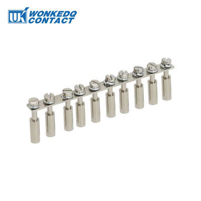 1Pc SAK6Q10 vadu džemperi SAK6EN WTL6/1S vadu savienotājam SAK6Q DIN sliedes spaiļu bloka piederumi Fiksētais tilts SAK 6Q 10