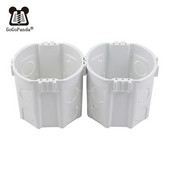 2 komada Francuski Njemački EU Standard Kazetna Razvodna Kutija Zidni Prekidač Utičnica Donja Kutija za 86*86mm