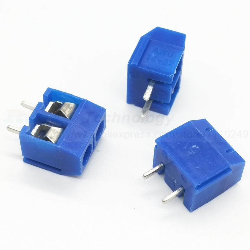 20PCS/lot 5 mm KF301 - 2P 3P MF 301 - 2 3 Pin Može se spojiti Vijčani terminalni blok konektor 5,0 mm korak