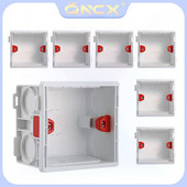 QNCX 86 tipa elektriski regulējama montāžas kārba kasešu slēdža ligzda Sadales kārba Slēpta slēpta iekšējā montāžas kārba