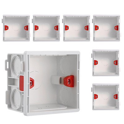 QNCX 86 tipa elektriski regulējama montāžas kārba kasešu slēdža ligzda Sadales kārba Slēpta slēpta iekšējā montāžas kārba