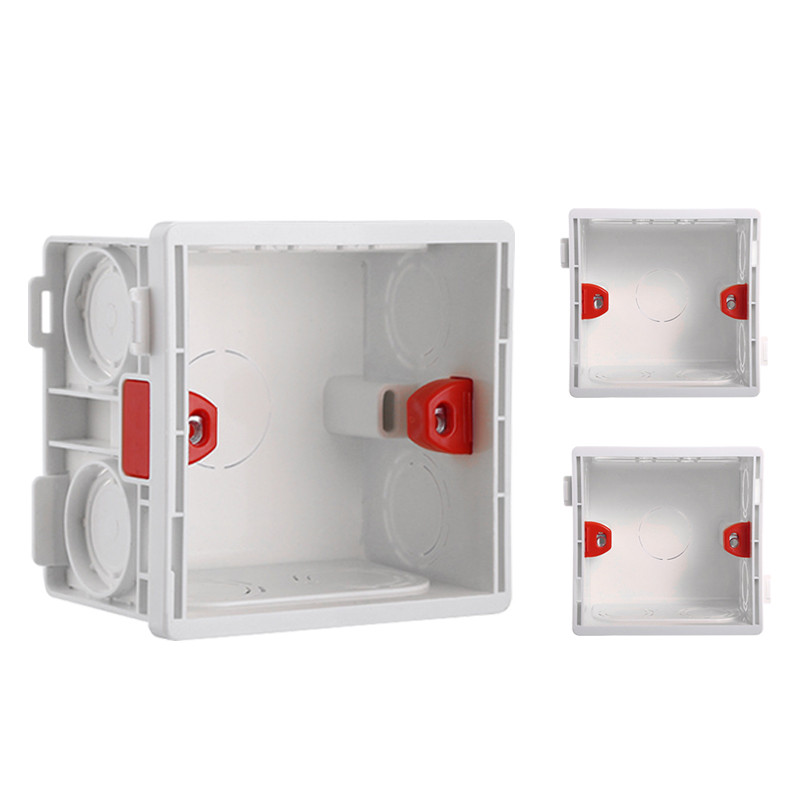 QNCX 86 tipa elektriski regulējama montāžas kārba kasešu slēdža ligzda Sadales kārba Slēpta slēpta iekšējā montāžas kārba