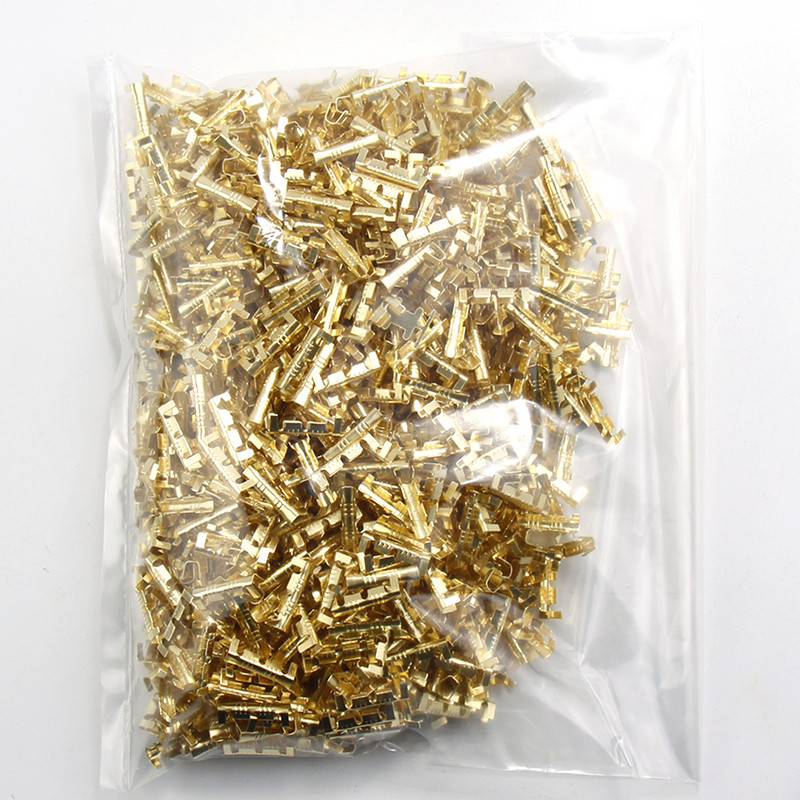 500/1000/5000 mesingani U-oblikovani goli terminal Žica za presovanje Priključak za brzu vezu 0,5 do 1,5 kvadratni mali zubi fascija