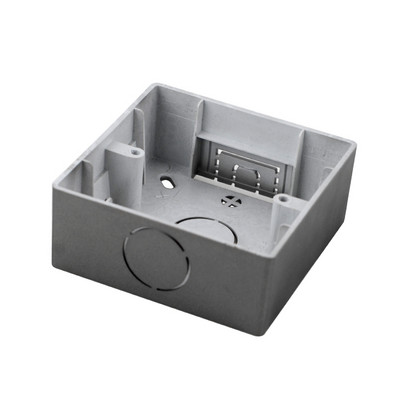 Vanjska montažna kutija Univerzalna zidna instalacijska kutija za 86Type utičnicu s prekidačem Poboljšanje doma Crna Bijela Zlatna Siva