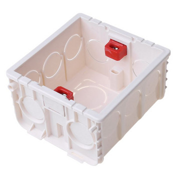 PVC Plastic 86 Τύπος Θερμοστάτης για CASE Connecting Box Stash Εσωτερική τοποθέτηση σε τοίχο Κουτί διακλάδωσης Κουτί επιβραδυντικό φλόγας