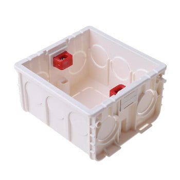 PVC Plastic 86 Τύπος Θερμοστάτης για CASE Connecting Box Stash Εσωτερική τοποθέτηση σε τοίχο Κουτί διακλάδωσης Κουτί επιβραδυντικό φλόγας