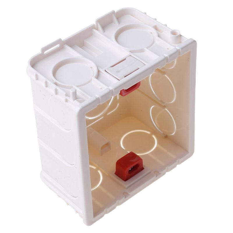PVC Plastic 86 Τύπος Θερμοστάτης για CASE Connecting Box Stash Εσωτερική τοποθέτηση σε τοίχο Κουτί διακλάδωσης Κουτί επιβραδυντικό φλόγας