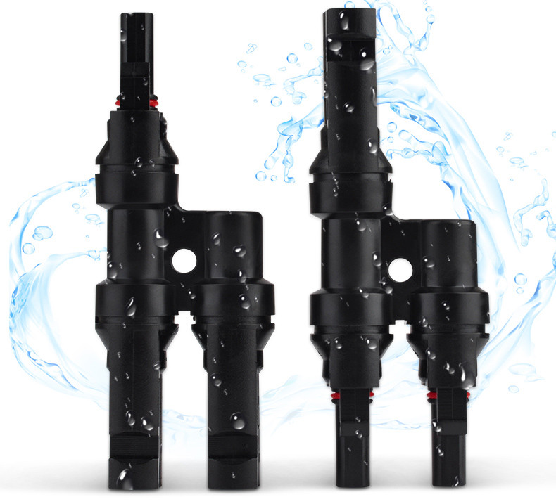 1 par 2 do 1 Y grana paralelnog priključka 1000V30A električni PV T konektor sa 4 mm2 solarnim kabelom za solarni fotonaponski sustav