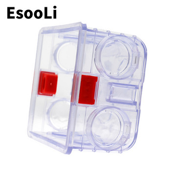 EsooLi Регулируема прозрачна монтажна кутия Вътрешна касета 86 мм * 83 мм * 50 мм за 86 тип WIFI сензорен превключвател и USB гнездо