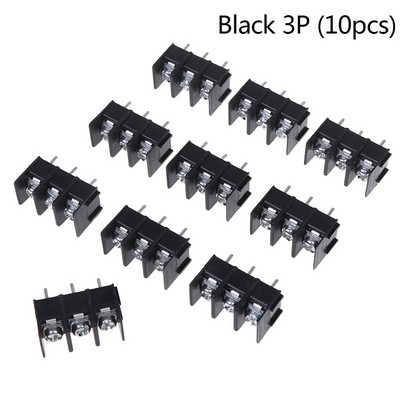 10 gab. Augstas kvalitātes 300V/20A 7,62 mm KF7,62 — 2P 3P 4P skrūvējams spaiļu bloka savienotājs, 7,62 mm solis